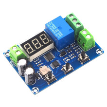 HCW-M631 DC6-40V Batteriladdningsurladdningsmodul med Voltmeter Underspänningsöverspänningsskydd Tidsfunktion