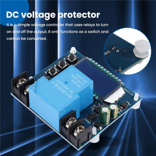 DC6-60V 30A Storage Battery Charging Control Module Protection Board Charger   LCD Display XY-CD63L 2