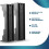 10x Black Open Battery Holder Case Box for 3.7V 18650 Battery 3