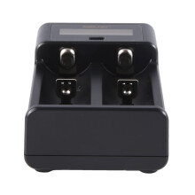 GOLISI I2 2.0A  Chargeur De Batterie Intelligent Charge Rapide Affichage Lcd 18650 26650 20700 21700 Chargeur Rechargeable Pour Batterie
