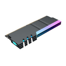 Dator DDR4 DDR5 5V ARGB Sync Minne Radiator PC RGB FäRgglad RAM KylfläNs Kylare Kylning Shim Armor Svart