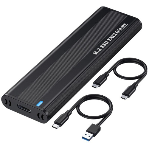 M2 SSD Case NVME  Dual Protocol M.2 Naar USB Type C 3.1 SSD Adapter voor NVME PCIE NGFF  SSD Disk Box M.2 SSD Case 1