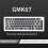GMK67 Hot Swappable RGB Backlight Mechanical Keyboard Kit  2.4G Wireless 3 Mode Customized DIY Keyboard White 3