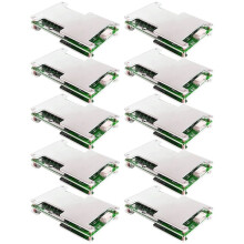 10X 4S Lithium-Batterie-Schutzplatine 12,8 V 120 A BMS Lithium-Eisen-Phosphat-Batterieladegerät-Schutzplatine für Lifepo4