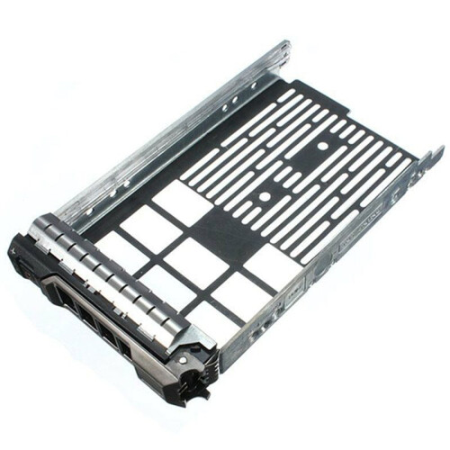 2X Bandeja de Suporte de Disco Rígido de 3,5 Polegadas para Servidores  PowerEdge - com Adaptador de HDD de 2,5 Polegadas NVMe SSD SAS 2