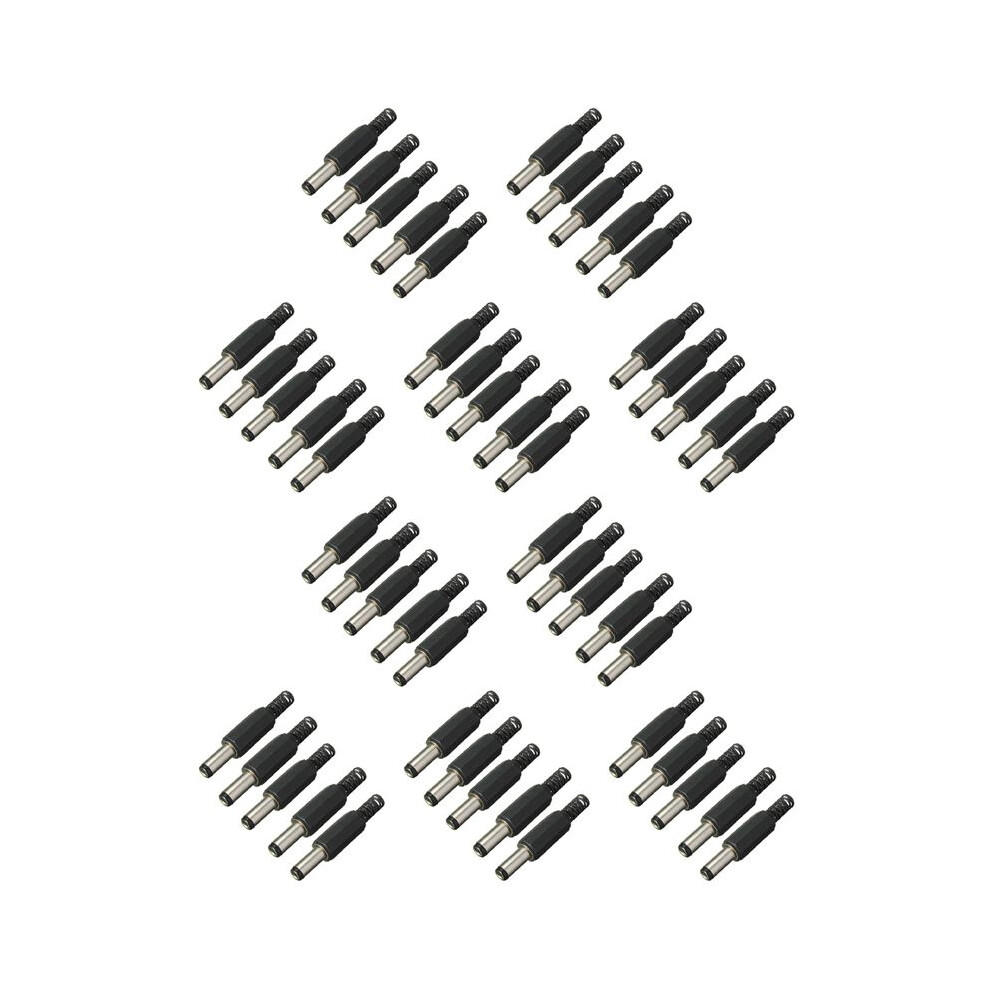 50Pcs 5.5Mm X 2.5Mm Male Jack Power Plug Socket Jack Adapter Adaptor Connector 6132829015843