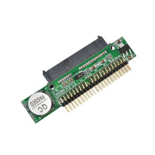 2X Adaptateur Vers IDE 2.5 Femelle Vers 2.5 Pouces IDE Mâle Port 40 Broches 1.5Gbs Prise en Charge ATA 133 HDD CD DVD Convertisseur Série