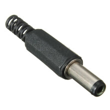 50PCS Connettore 'Adattatore 'Adattatore Jack Jack Presa di Alimentazione Jack da 5,5 mm x 2,5 mm Maschio