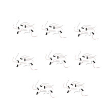 40Pcs 23A/A23 Battery (12V) Clip Holder Box Case Black