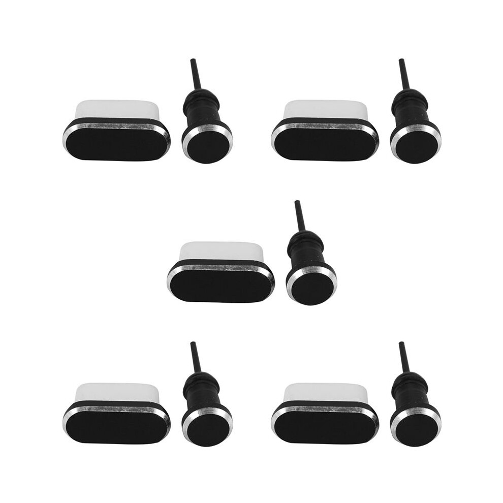 Фото - Ремінець Typecat 5X USB C Aluminum Dust Plug Set Type-C Charging Port 3.5mm Headphone Jack Cell Phone Accessories for Mate 20