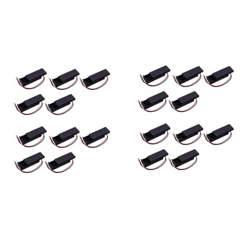 20 Pcs for Micro:Bit Battery Holder Case Cover Shell for 2Pcs AAA Batteries 3V PH2.0 for Microbit Development Board Kids