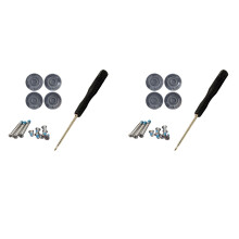2Set Bottom Case Rubber Feet with Screws Screwdriver for Pro A1278 A1286 A1297 2008 2009 2010 2011 2012 Year