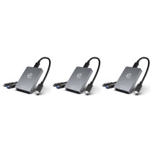 3X CFexpress Type A Card Reader USB3.1 Gen2 Adapter 10Gbps for Windows XP with Cable for SLR