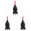3X New Rocket Air Blower Duster Dslr Camera Lens Dust Cleaner Cleaning 1