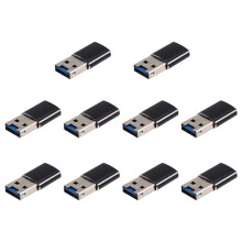 10X Aluminum  USB 3.0 Memory Card Reader Adapter for Micro- Card/TF Card Reader Adapter Pc Computer Laptop