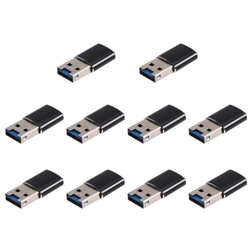 10X Aluminum  USB 3.0 Memory Card Reader Adapter for Micro- Card/TF Card Reader Adapter Pc Computer Laptop