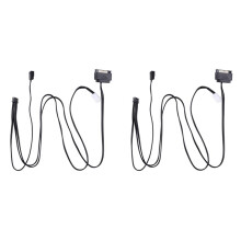 2X 10Pin Water Cooling Radiator Power Supply Cord for  Kraken X53 X63 10-Pin Connector Cable Wire Power Supply