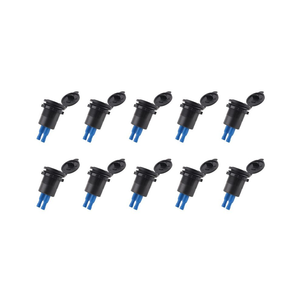 10X 12V-24V 48W Usb Outlet Waterproof Charger Socket Pd And Qc3.0 Usb Port With Led Voltage For Car Truck Cart 6134130600664