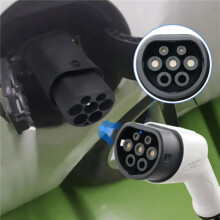 2X 32A Type 2 Vers GBT EV Adaptateur de Charge pour Véhicule électrique 7.2A IEC 62196 Vers GB/T EV Plug Socket Adaptateur de Charge