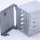4Set 5,25 Tum Till 5 x 3,5 Tum  HDD Cage Rack Hårddisk Diskhölje Hårddisk Diskfack Caddy Adapter 6