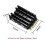 2X M.2 2242 Solid State Drive Kühler SSD Kühlkörper Nvme2242 Solid State Drive SSD Kühlkörper Kühlweste 7