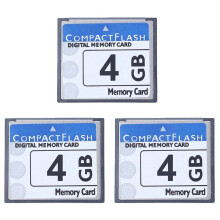 3X Professionele 4GB Compact Flash-Geheugenkaart voor Camera, Reclamemachine, Industriële Computerkaart