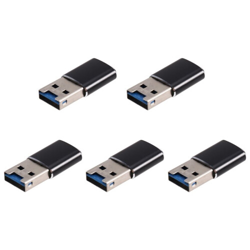 5X Aluminum  USB 3.0 Memory Card Reader Adapter for Micro- Card/TF Card Reader Adapter Pc Computer Laptop