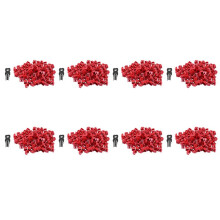 800 Stks RJ45 Poort Ethernet LAN Hub Anti Stofkap Plug Cap Blockout Protector met Gepatenteerde Slot en Sleutel