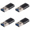 4X Aluminum  USB 3.0 Memory Card Reader Adapter for Micro- Card/TF Card Reader Adapter Pc Computer Laptop 1