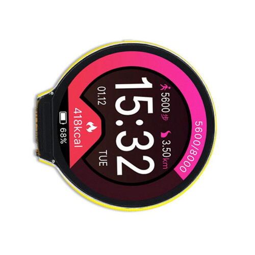 2X ESP32-C3 Development Board 1.28 Inch Round LCD Display Screen with Wifi  Module No Touch Panel 2