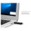 2X 5 In 1 USB 2.0 Type C/USB /Micro-USB/TF/ Memory Card Reader OTG Card Reader Adapter Mobile Phone Accessories,Black 5