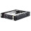 2pcs 2.5 Inch Floppy Disk Drive Tray 2-Bay Disk Drive  for HDD/SSD Hard Disk Enclosure Extraction Box 2