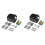 2X Li-Ion Battery Case with Lithium Battery Protective Board for  15-Cell Battery Tool Battery Case Kit 2