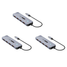 3X 10 Gbit/S USB 3.2 GEN2 HUB USB C HUB Hochgeschwindigkeits-USB-Splitter USB Typ-C 3.2 HUB