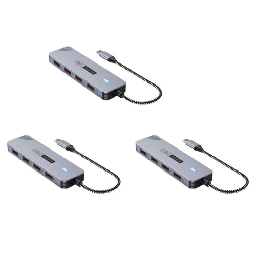 3X 10 Gbit/S USB 3.2 GEN2 HUB USB C HUB Hochgeschwindigkeits-USB-Splitter USB Typ-C 3.2 HUB