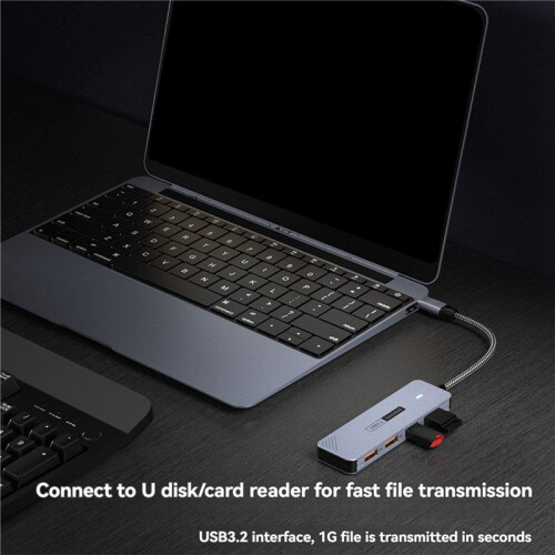 3X 10 Gbit/S USB 3.2 GEN2 HUB USB C HUB Hochgeschwindigkeits-USB-Splitter USB Typ-C 3.2 HUB 2