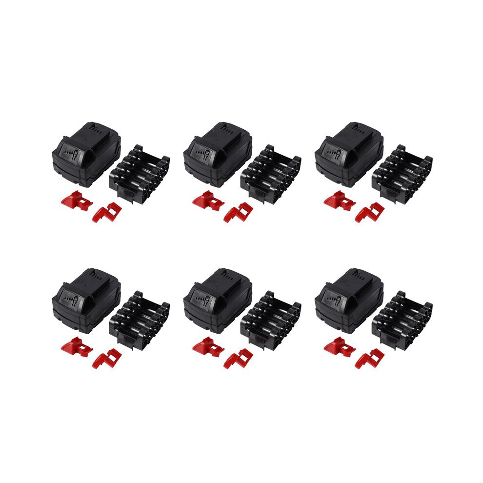 6X M18 Shell Li-Ion Battery Plastic Case Lithium Battery Protection Case For 18V M18 48-11-1815 3Ah 6031170443919