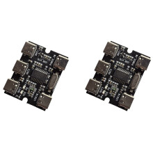 2X TYPE-C USB Expansion Board Hub Usb Hud Expansion Module 1 in 3 Out with Power Interface