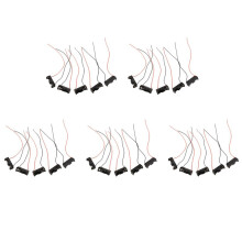 25PCS 1 23A A23 12V Battery Storage Clip Holder Box Case Cell Holder with Wire