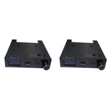2X SFRM44-U100LQD-435 Floppy Drive Emulator with OLED Screen & Rotary Encoder Flash Floppy Drive