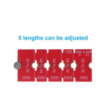 3X M.2 NGFF NVME SSD Verlängerungshalterung Transfer 2230 2242 2260 2280 Länge Verlängerung Adapterhalterung Kartenplatte Ändern Lang