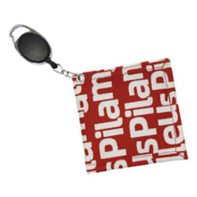 2X  Balls Cleaning Towel with Carabiner Hook  Cart Wipe Cloth Cleaner for  Sports Water Absorption Red