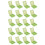 Pack of 20 PCS AA / AAA Battery Storage Hard Case Box-Green 1