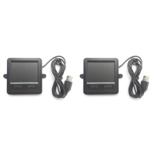 2X Wired USB Touchpad Mouse for Desktop and Laptop Portable Touchpad Enhanced Touch Sensitivity Design