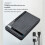 2X Gabinete para HDD SSD de 2,5 Polegadas USB 3.0 para , Gabinete para Disco Rígido Externo para Laptop, Desktop, PC, Transferência de Dados em 2