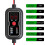 2X 10A 12V Lithium Battery LCD Digital MPPT Solar Charge Panel Controller Regulator Home Improvement Solar 10