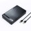 2X Caixa para HDD de 3,5 Polegadas  para Adaptador USB 3.0 Gabinete para Disco Rígido Externo para Disco SSD de 2,5/3,5 Polegadas HDD para PC e 2
