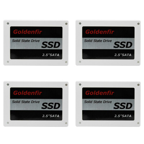 4X Goldenfir SSD 128GB SSD 2.5 Hard Drive Disk Disc Solid State Disks 2.5Inch Internal SSD