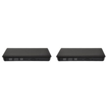 2X USB3.0 External DVD Enclosure Hard Plastic Case for Laptop Notebook 12.7Mm CD-ROM Case Without Optical Drive