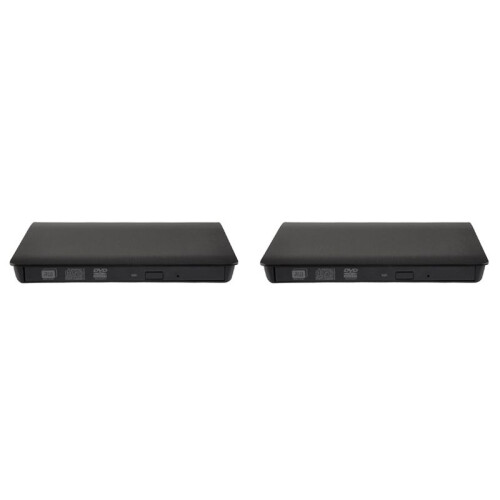 2X USB3.0  External DVD Enclosure Hard Plastic Case for Laptop Notebook 12.7Mm CD-ROM Case Without Optical Drive